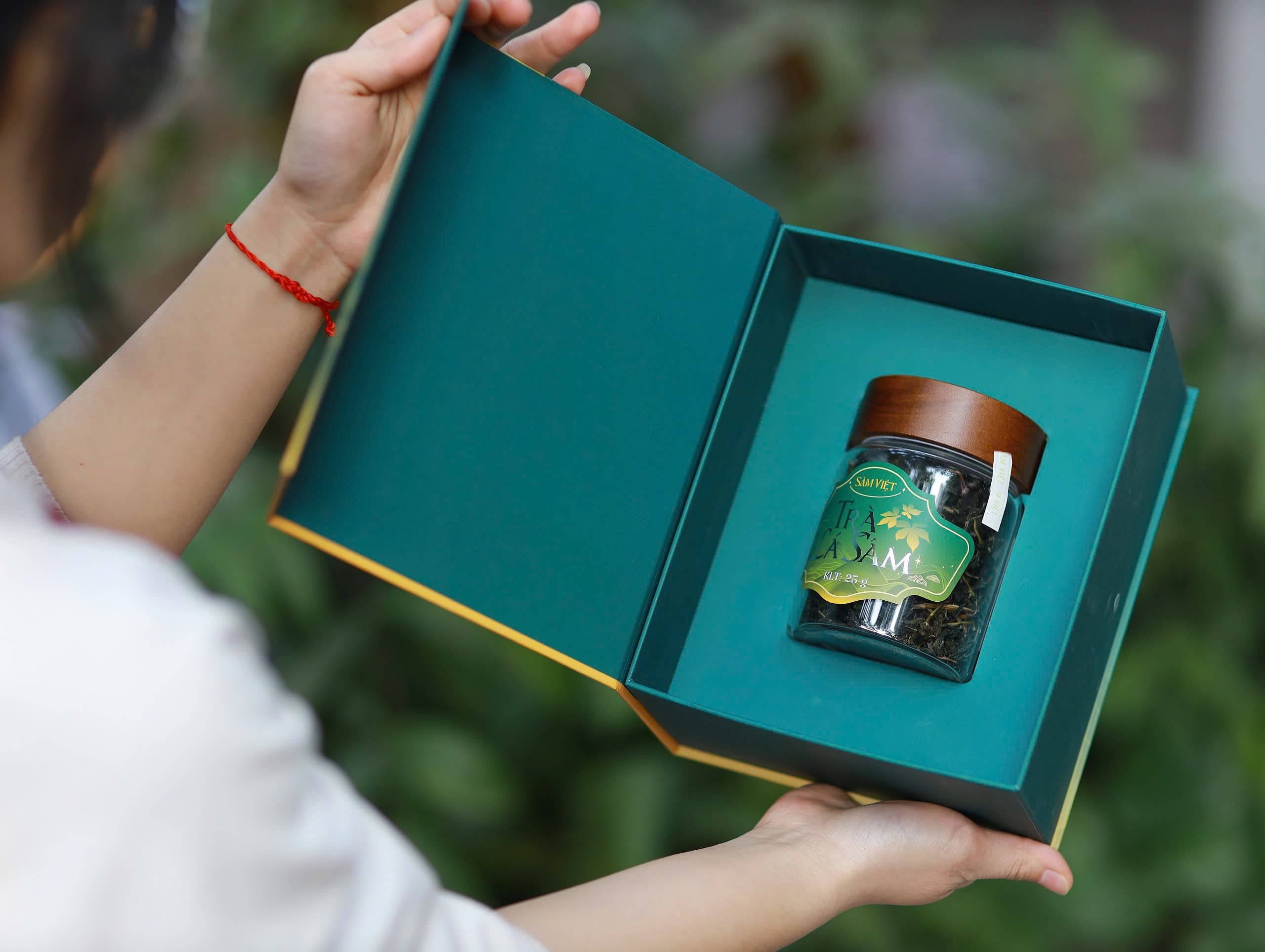 Trà Lá Sâm 25gram cao cấp - chất lượng