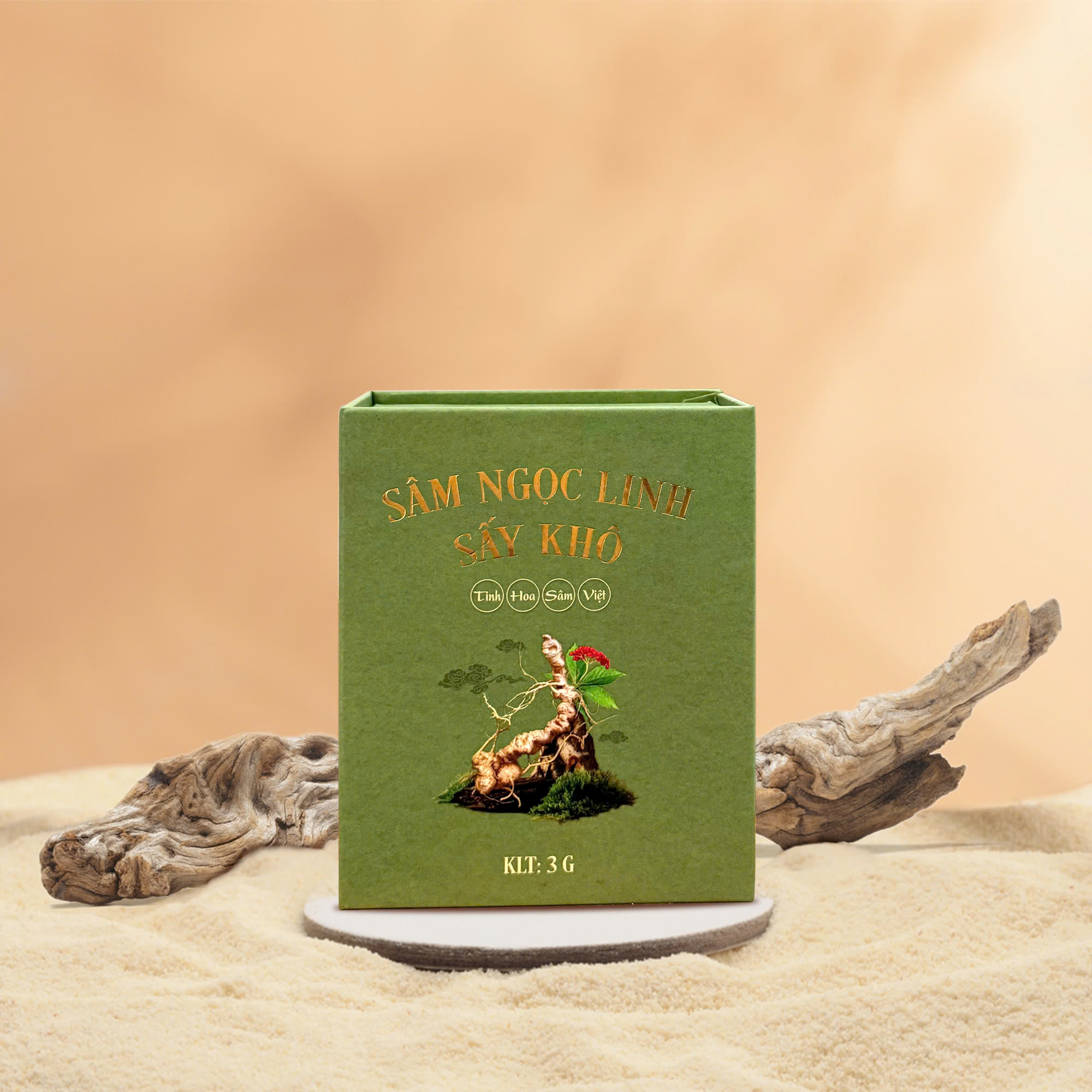 Sâm Ngọc Linh Sấy Khô 3gram