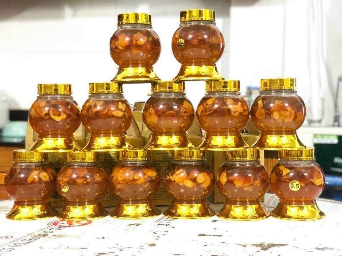 Sâm Ngọc Linh hấp mật ong