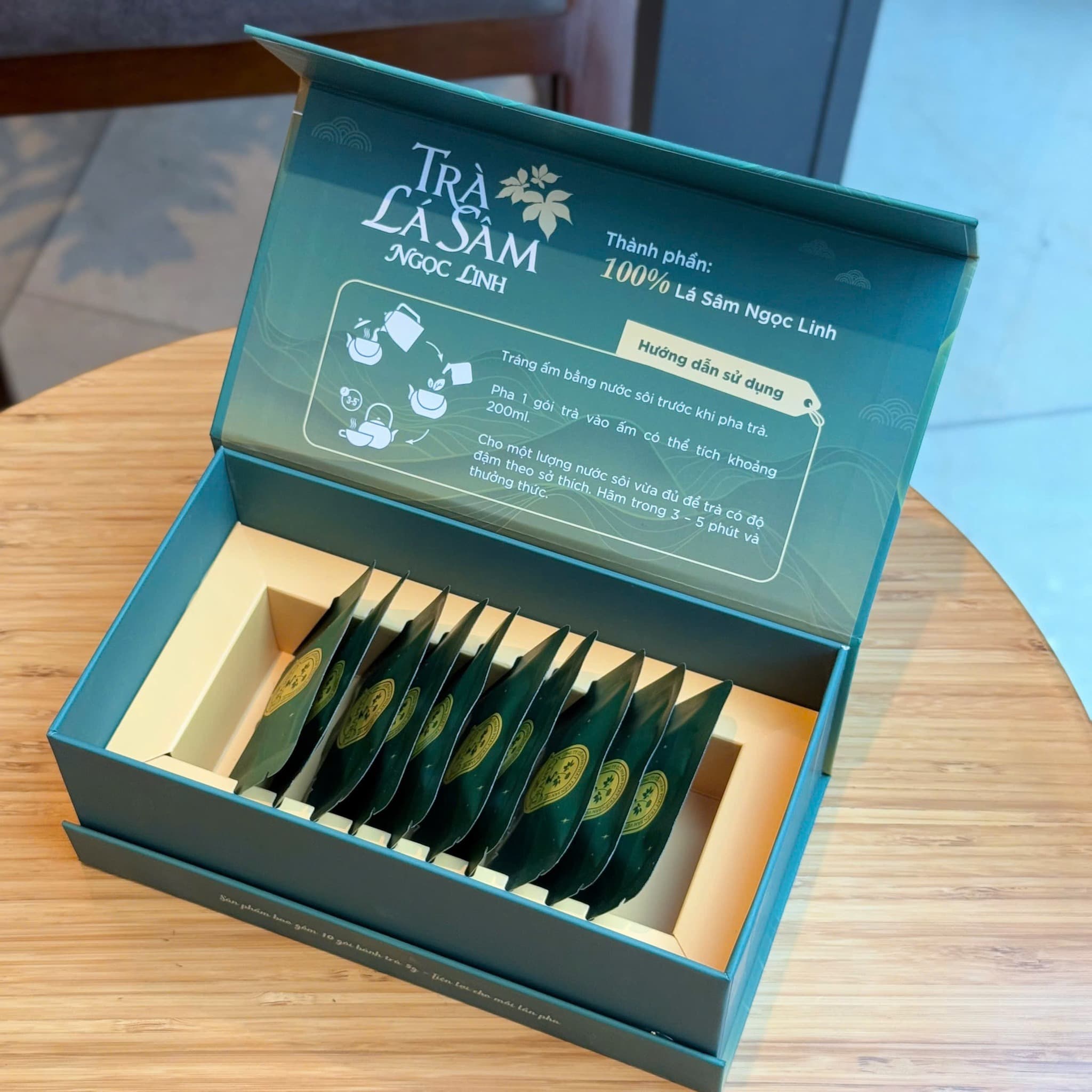 Trà Lá Sâm Ngọc Linh 50gram