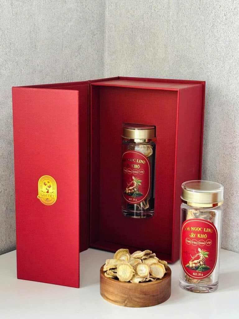 Thành phần dược chất quý trong sâm Ngọc Linh sấy khô